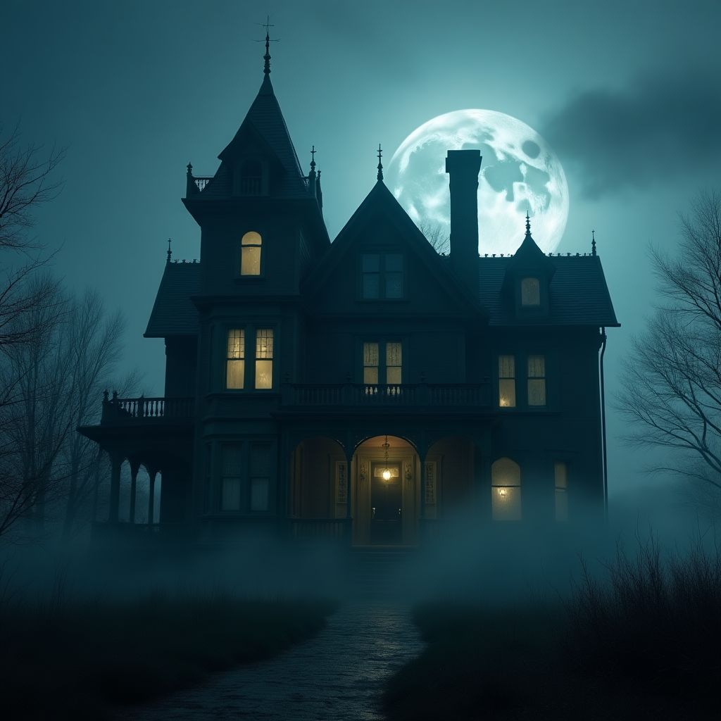 Monte Cristo Homestead at night